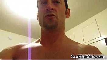 Ari silvio jerking his massive cock gay porn