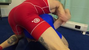 Athletic Twinks Wrestled and Imperceptibly Horny Turned Into Fucking