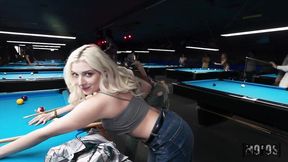 Good POV sex in the cowgirl pose with a slutty blonde Gia OhMy