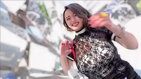 Busty Japanese Model's Wild POV Ride – First Time Anal Thrashing