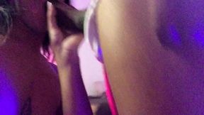 relieving the horny of a bbc who got angry for hurting his arm and needed cum