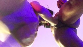 relieving the horny of a bbc who got angry for hurting his arm and needed cum