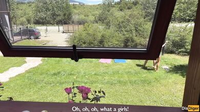 Two Fitness Babes Pay for Any Services Only with Their Pussies