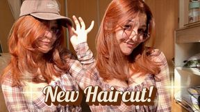 New Haircut Worship! From Cap Girl to Hair Goddess