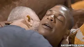 Old Gay Lance Wants His Black Neighbors Huge Cock - Adrian Hart And Lance Charger