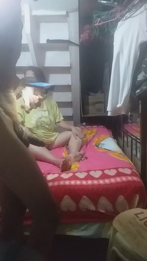 dogging her  pussyuntil ill  cum to her.
