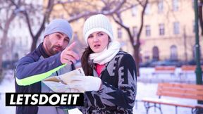 Francesca Di Caprio Sinks Deep With Neeo Abroad - LETSDOEIT