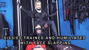 SISSIES TRAINED AND HUMILIATED WITH FACE SLAPPING 4K