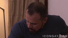 Mature homo Max Sargent anally fucks young gay Kory Houston