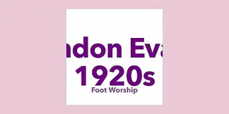 London Evans' Roaring '20s Foot Worship – POV Indulgence Awaits!