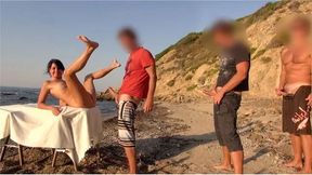 Public Strangers' Cocks Fuck Me in Public - I Love It