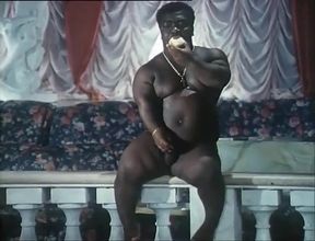 Big black cock in hairy pussy in ass...cum in mouth