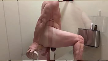 Mitchibitionist - Public toilet dildo exhibitionist - Aug 13, 2025
