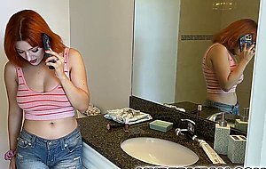 When you stepsister lets you titty fuck her big boobs