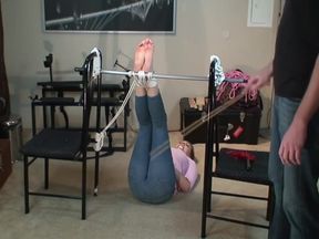 Ballgagged Bastinado