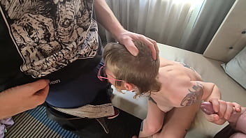 POV: Insatiable Cock Addict Sucks Two Guys - DEEPTHROAT, CUM SWALLOWING