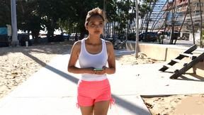 ”Skinny Thai amateur blowjob & ravaged on a homemade porn video”