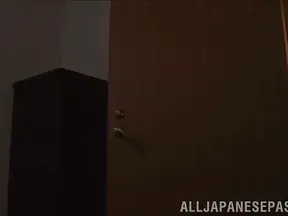 Horny Asian Gets Her Tits Played With Before Giving Blowjob & Riding Cock Hardly