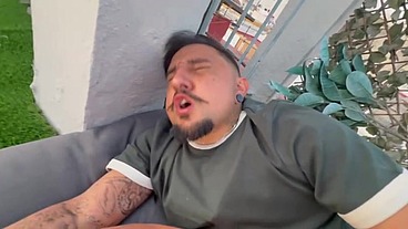 deu ate o cuzino no pelo