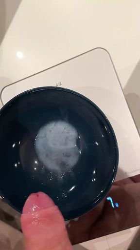 I'm trying to beat my record of 12 g sperm...