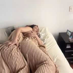 Lesbian Sex Under the Covers on a Cold Morning