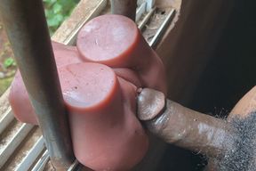 Cool sex doll inside flash out Spam out of my Dick