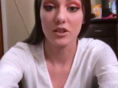 Young Amateur Girl Stripping and Masturbating Cam