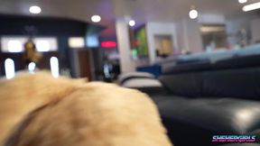 Slay K's Juicy Pussy Gets Wrecked By Zuraiah's Monster TGirl Cock