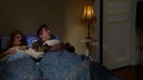 Blonde Babe Deepthroats Cock While Fingered to Orgasm