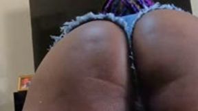 ebony ass worship - Held Captive by Curves: Giantess MXDominion’s Gigantic Temptress Play POV, female domination, ass fetish, shrinking fetish   4k smaller