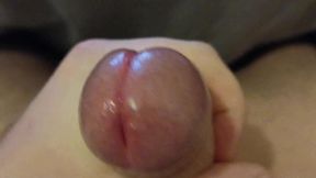 Closeup cock &amp; cum