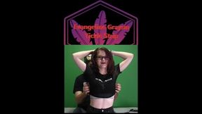 Evangeline Graysin Tickle Strip MP4