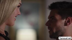 Trans cheater enjoy suck friends husbands hard dick