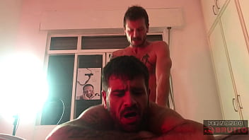 Pimppao loves taming a noisy brat like Brutto. Look at Brutto&#039_s face while being deeply fucked