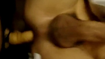 Sissy trans crossdresser getting fucked by her step sister strap on