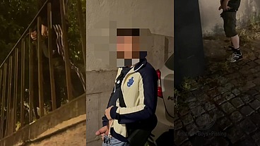 Homemade compilation of amateur boys caught peeing in the street