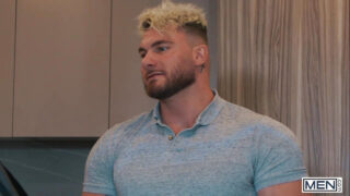 Pipe, masturbation, éjaculation, branlette, bareback – Mateo Zagal et William Seed, grosse bite baisée dans le cul