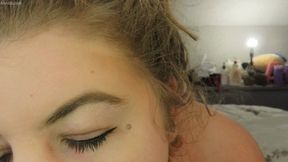 POV Nipple Play by Wife with Moaning