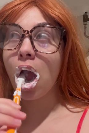 I'll Show You How I Brush My Teeth and My Daily Dental Cleaning Routine.