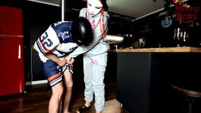 Yoga socks are perfect for kicking balls