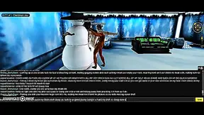 Darly X-Mas – 3D Anime Couple Enjoy Steamy Holiday Porn Adventure