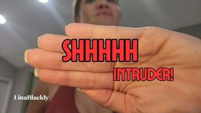 Home Invasion Reversal: MILF Lina Blackly POV Ties Up Intruder