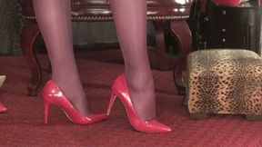 Footlovers Delight - Kneeling at Mistress\' Feet...