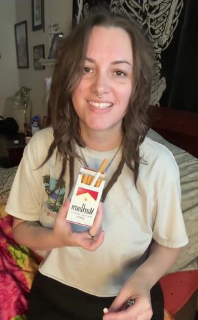 Virtual Smoking Sex, Riding POV and Drooling with Chery Trees