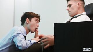 Red-hot Office Pulverize - Malik D And Sam L