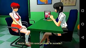 Sexy Teen Gets naughty Cosplay Treatment from Milf Doctor in Anime Sex Therapy