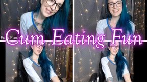 Cum Eating Fun