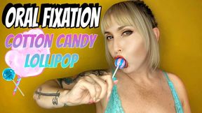 Oral Fixation | Cotton Candy Lollipop