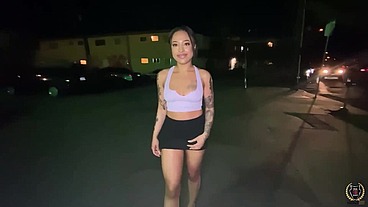 Wonderful Brunette Asia Nicole Makes Rome Major Cum Hard Twice!