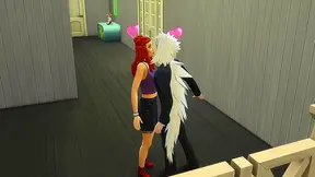 Perverted Sage Takes Hostess Down in Steamy Naruto Orgy Moment